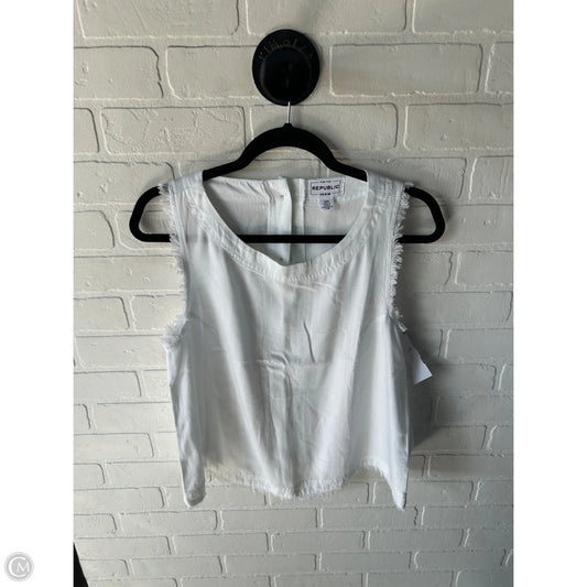 Top Sleeveless By For The Republic In White, Size: M