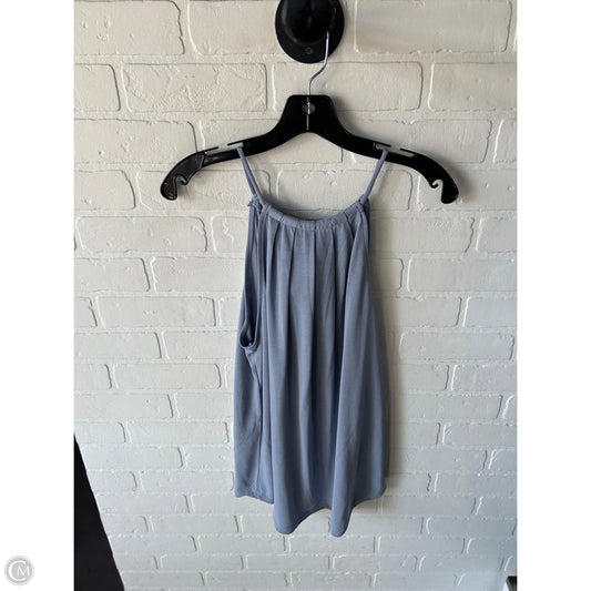 Top Sleeveless By Green Envelope In Blue, Size: M