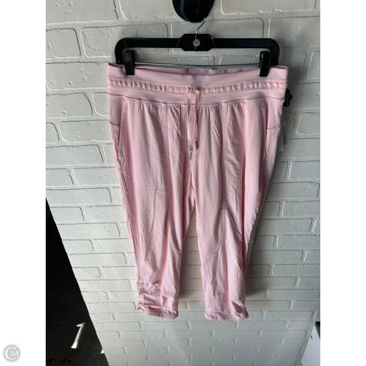 Athletic Pants By Lululemon In Pink, Size: 8