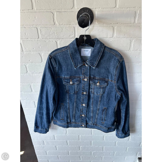 Jacket Denim By Old Navy In Blue Denim, Size: L