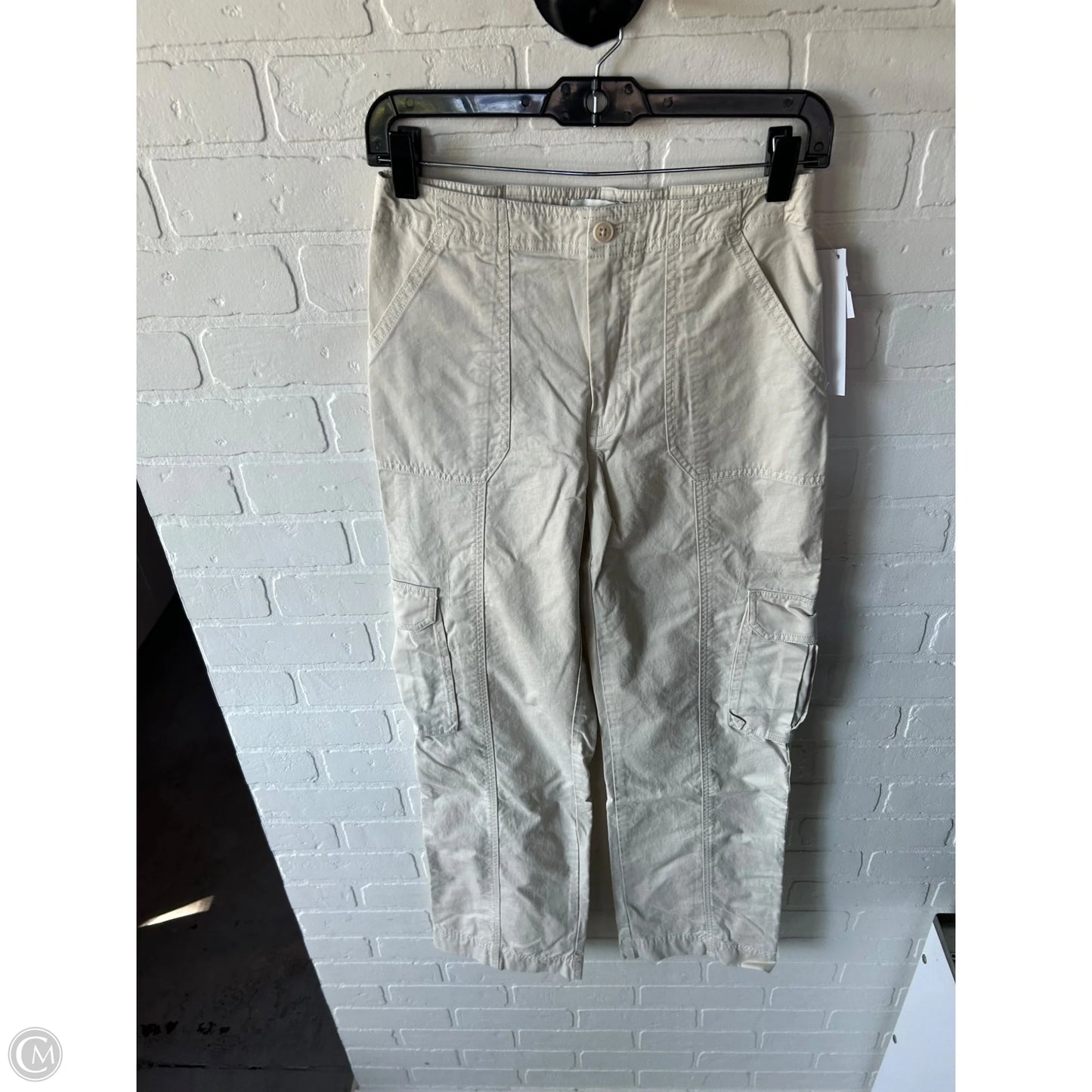 Pants Cargo & Utility By Abercrombie And Fitch In Cream, Size: 0