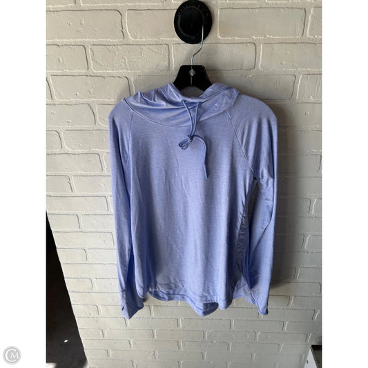 Athletic Top Long Sleeve Hoodie By Athleta In Purple, Size: S