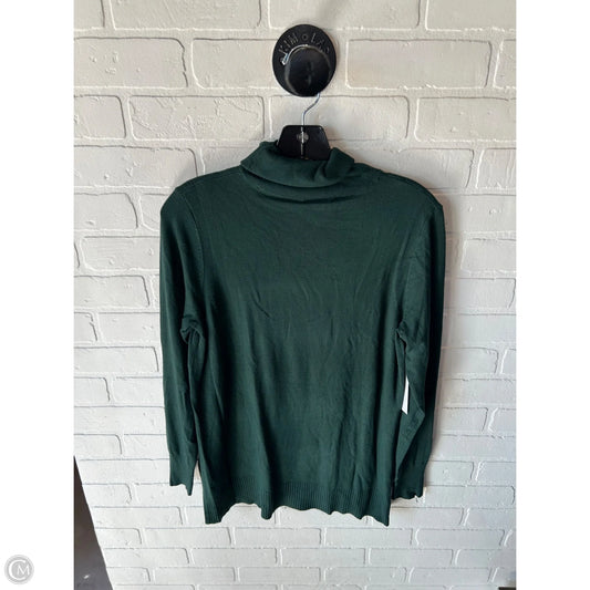 Sweater By Ann Taylor In Green, Size: M