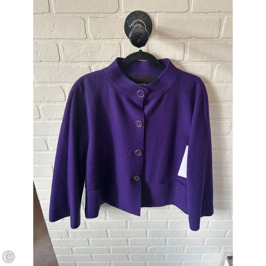 Blazer By Dkny In Purple, Size: L