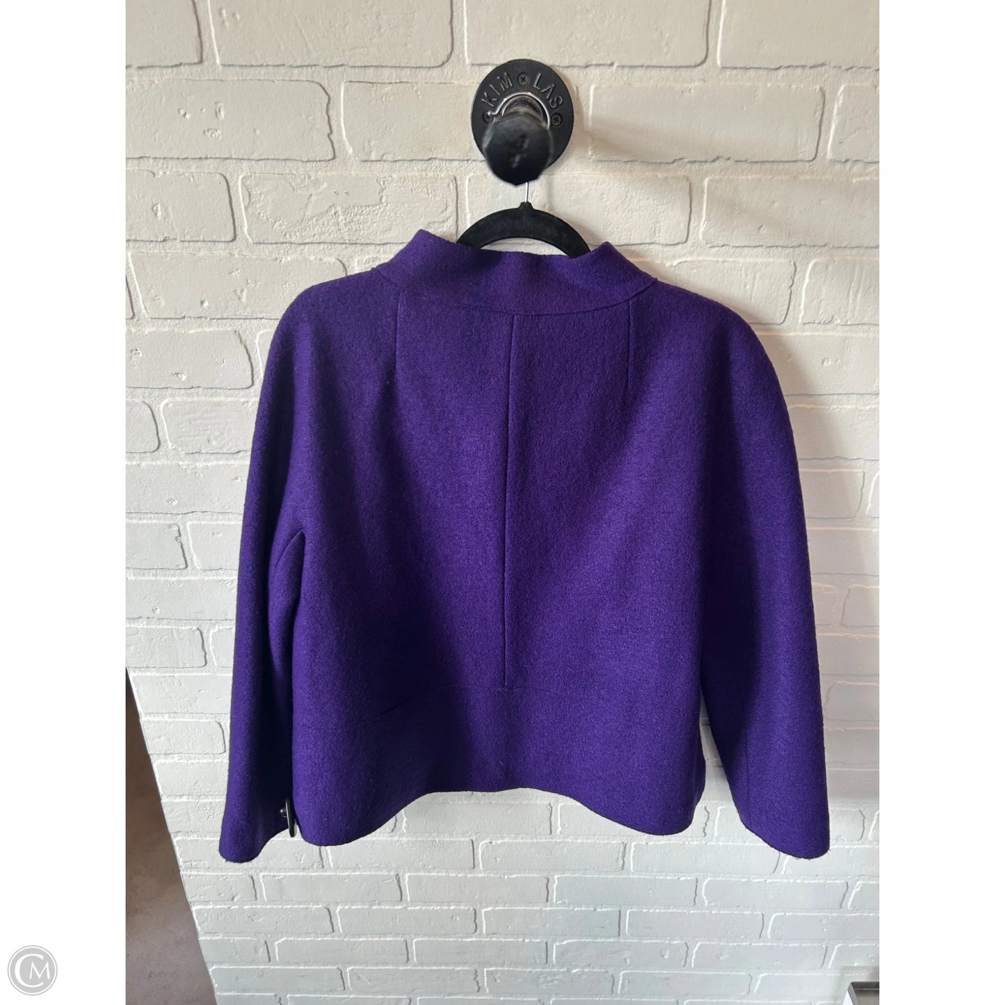 Blazer By Dkny In Purple, Size: L