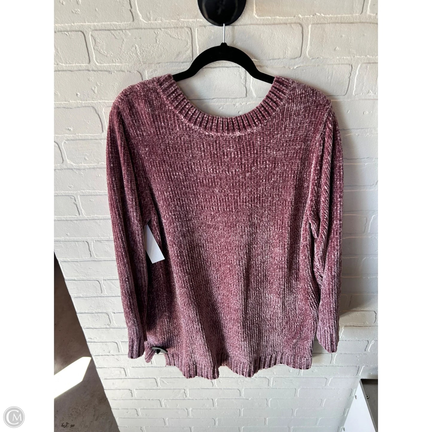 Sweater By Orvis In Pink, Size: Xxl