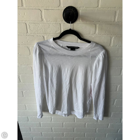 Top Long Sleeve By Veronica Beard In White, Size: M