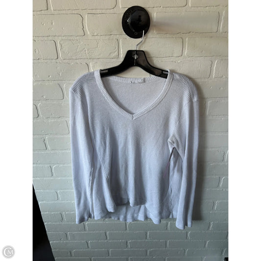 Top Long Sleeve By Wilt In White, Size: Xs