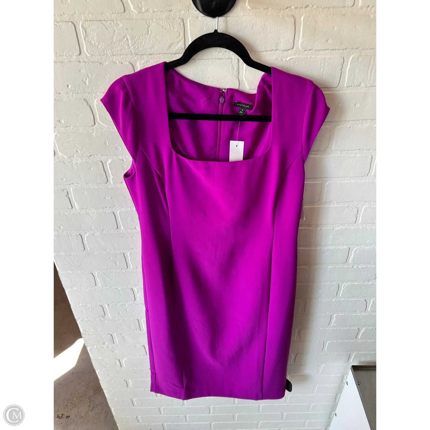 Dress Work By Ann Taylor In Purple, Size: M