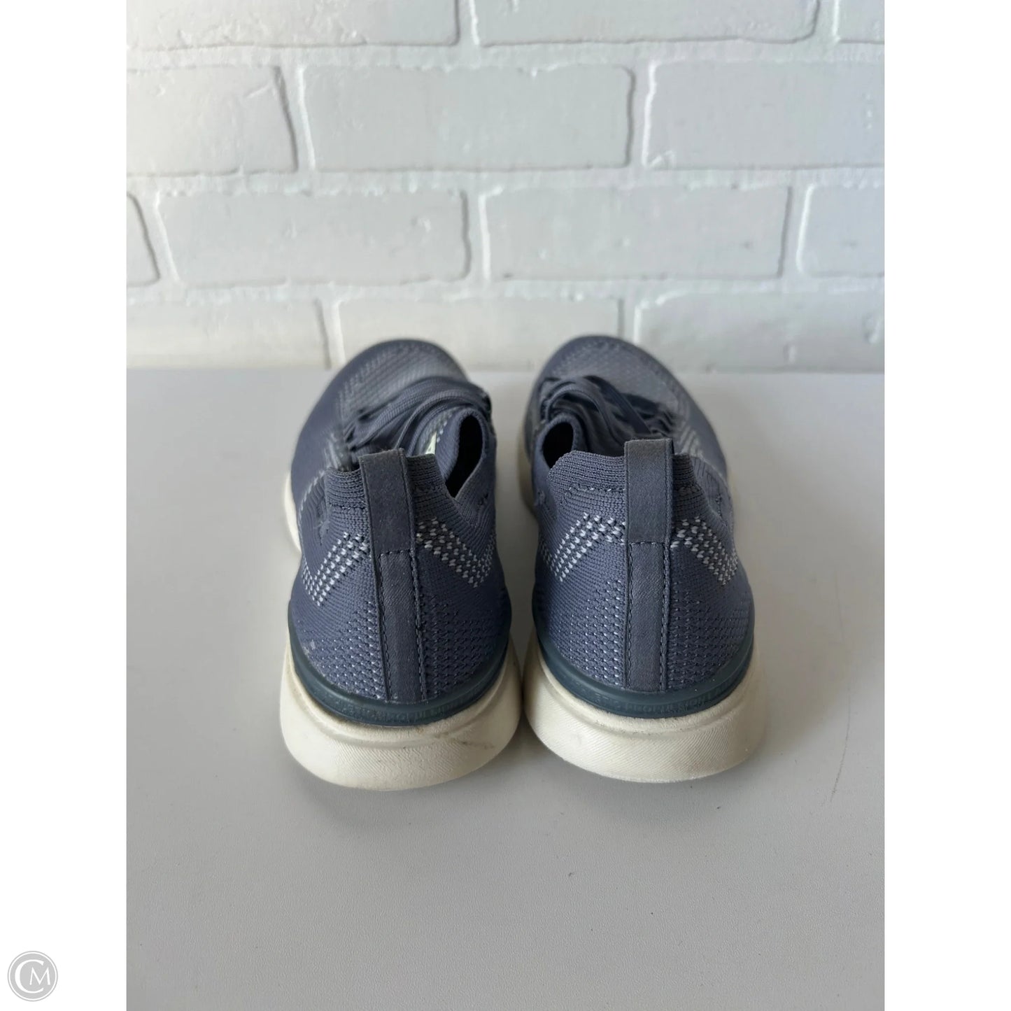 Shoes Designer By Apl In Blue, Size: 7.5