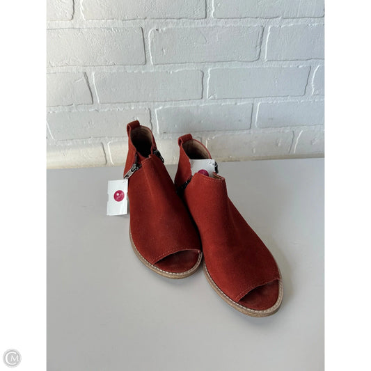 Shoes Flats By Kelsi Dagger In Orange, Size: 7.5