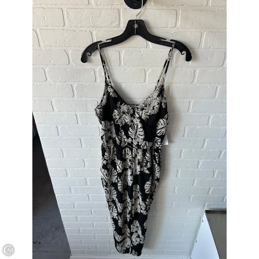 Jumpsuit By Lush In Black & Cream, Size: S