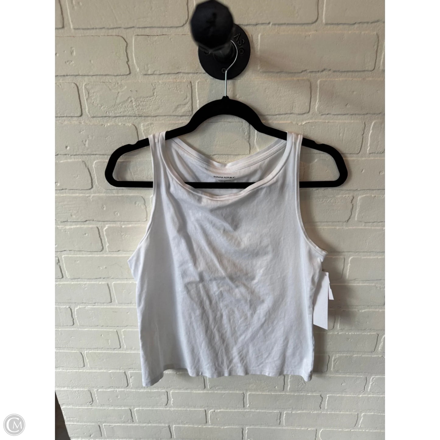 Tank Top By Banana Republic In White, Size: S