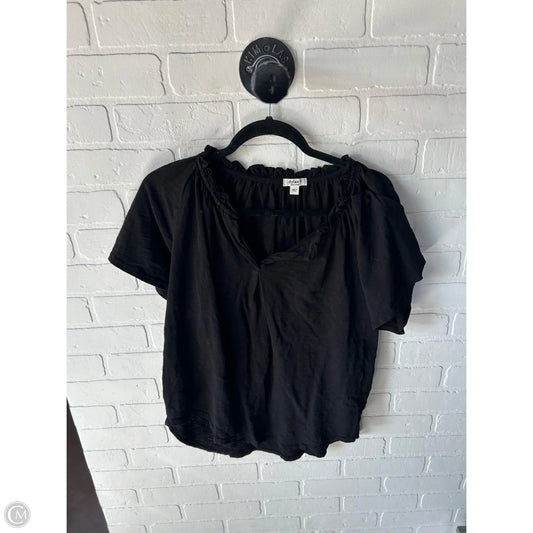 Top Short Sleeve By Dylan In Black, Size: Xl
