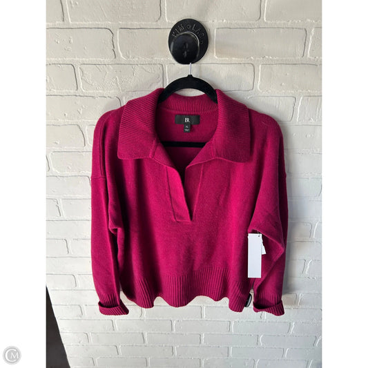 Sweater By Banana Republic In Pink, Size: Xl