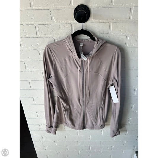 Athletic Jacket By Lululemon In Pink, Size: L