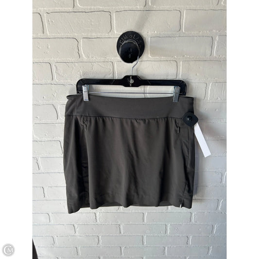 Athletic Skort By Athleta In Green, Size: 12
