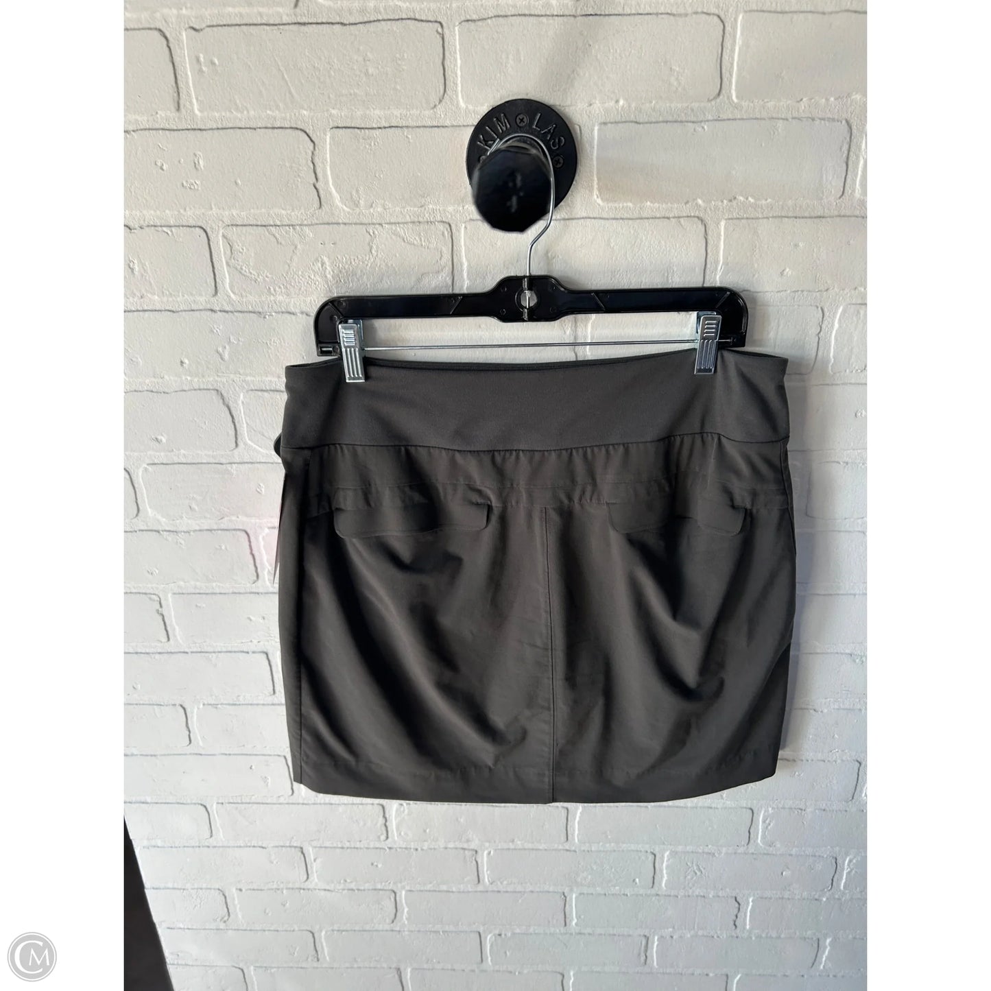 Athletic Skort By Athleta In Green, Size: 12