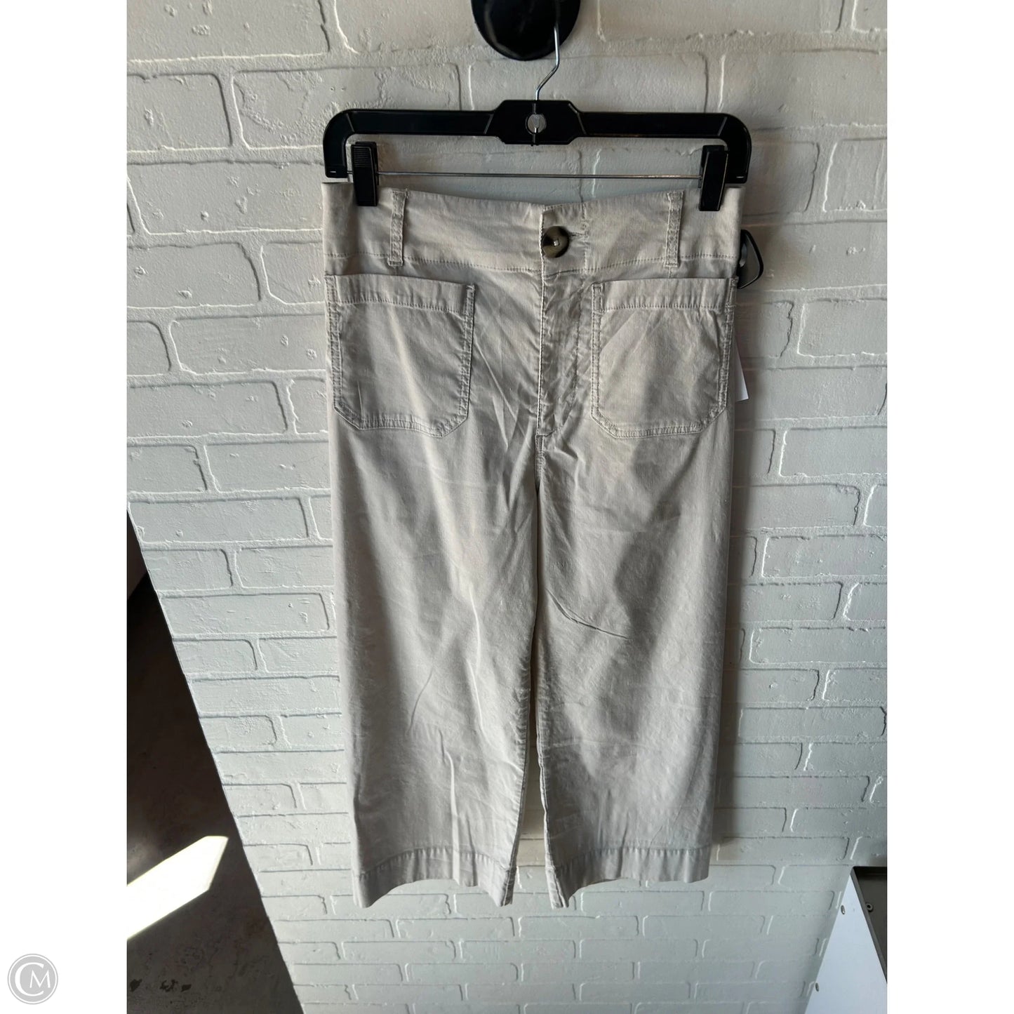 Pants Wide Leg By Anthropologie In Beige, Size: 8