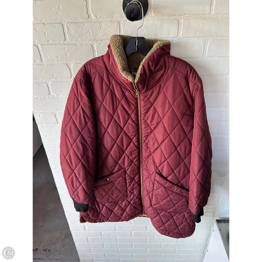 Coat Puffer & Quilted By Weatherproof In Red, Size: Xl