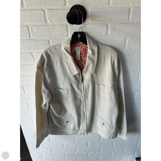 Jacket Other By J. Jill In Cream, Size: Xl