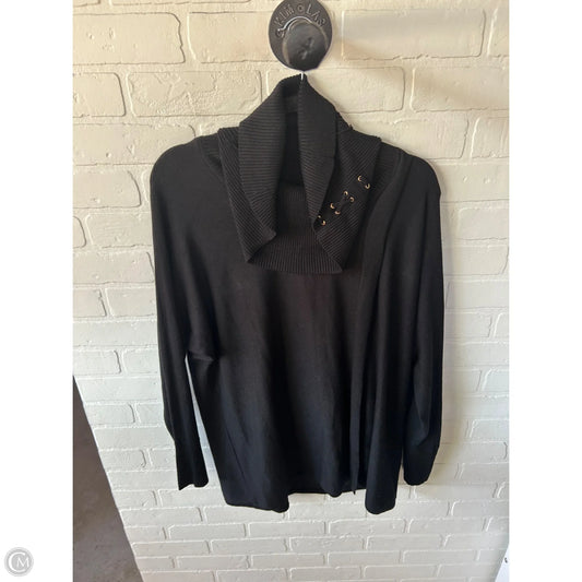 Sweater By Jm Collections In Black, Size: L