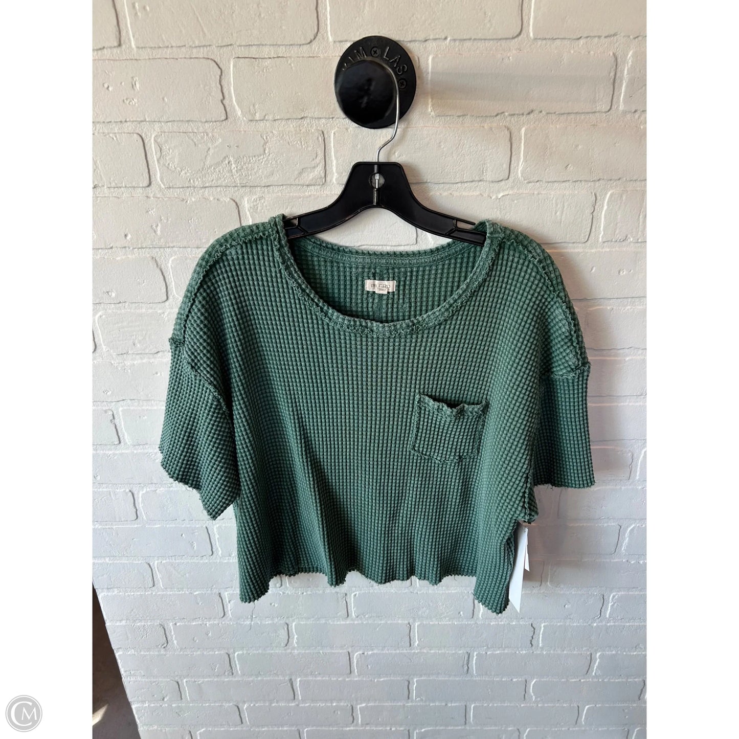 Top Short Sleeve By Pilcro In Green, Size: Xs