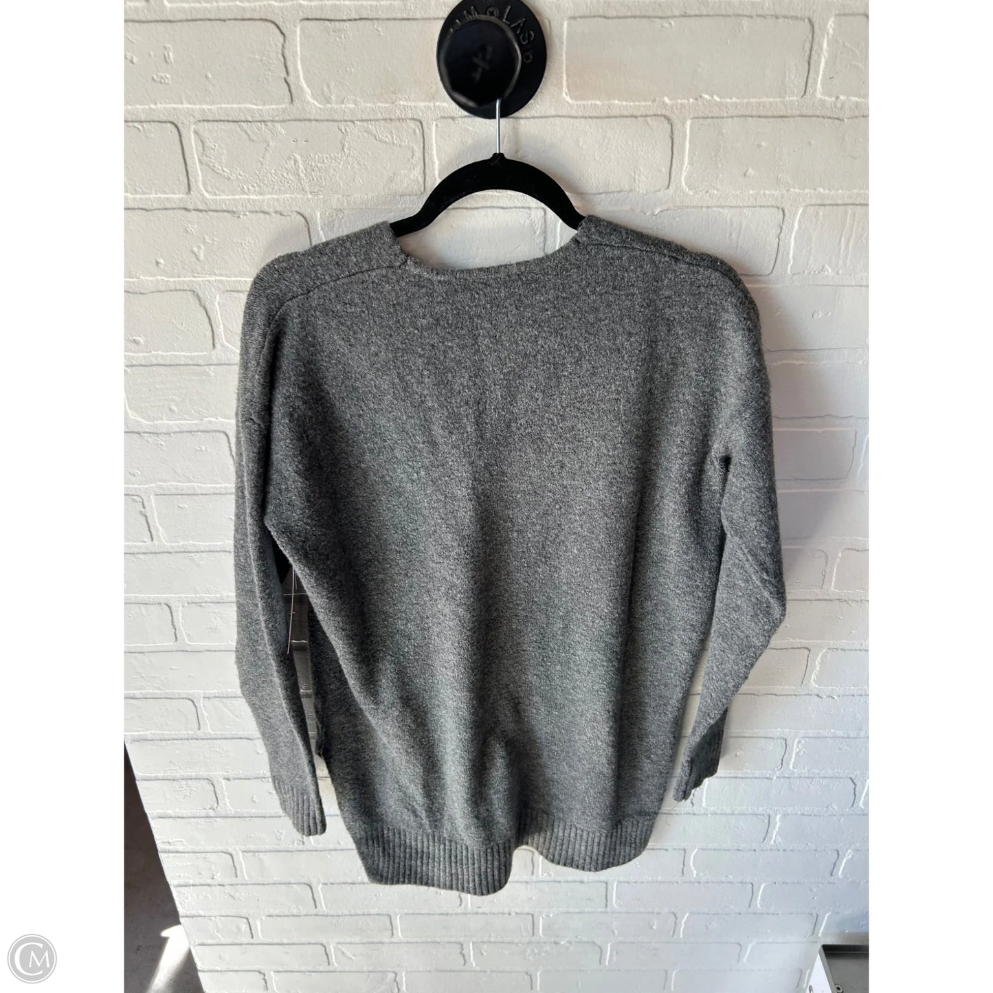 Sweater By Ann Taylor In Grey, Size: S