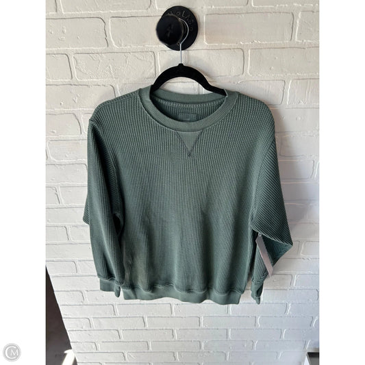 Sweatshirt Crewneck By Aerie In Green, Size: XS