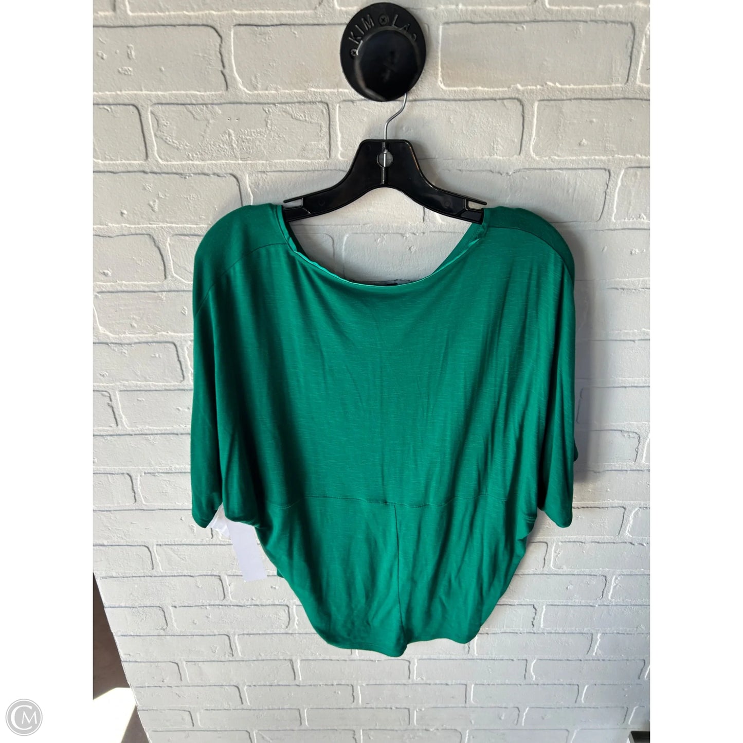 Top Short Sleeve By White House Black Market In Green, Size: S