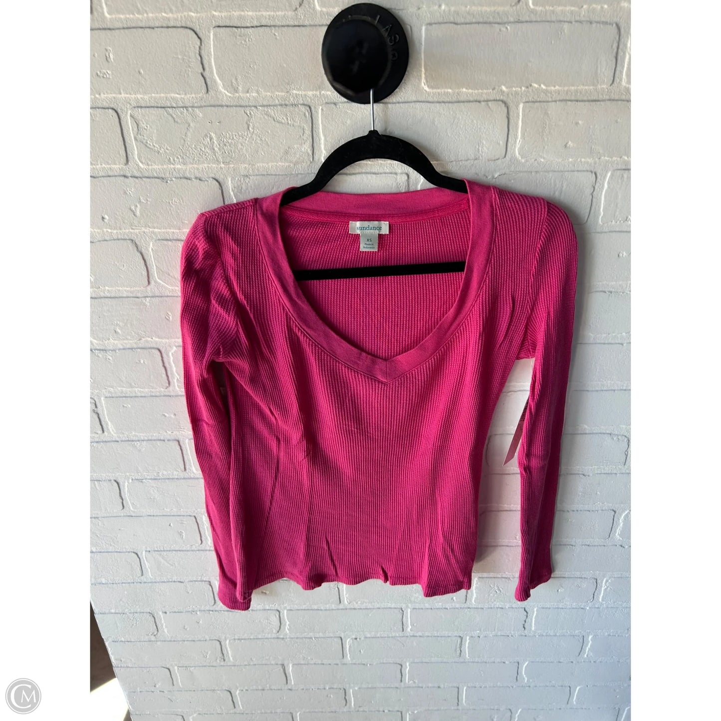 Top Long Sleeve By Sundance In Pink, Size: Xs
