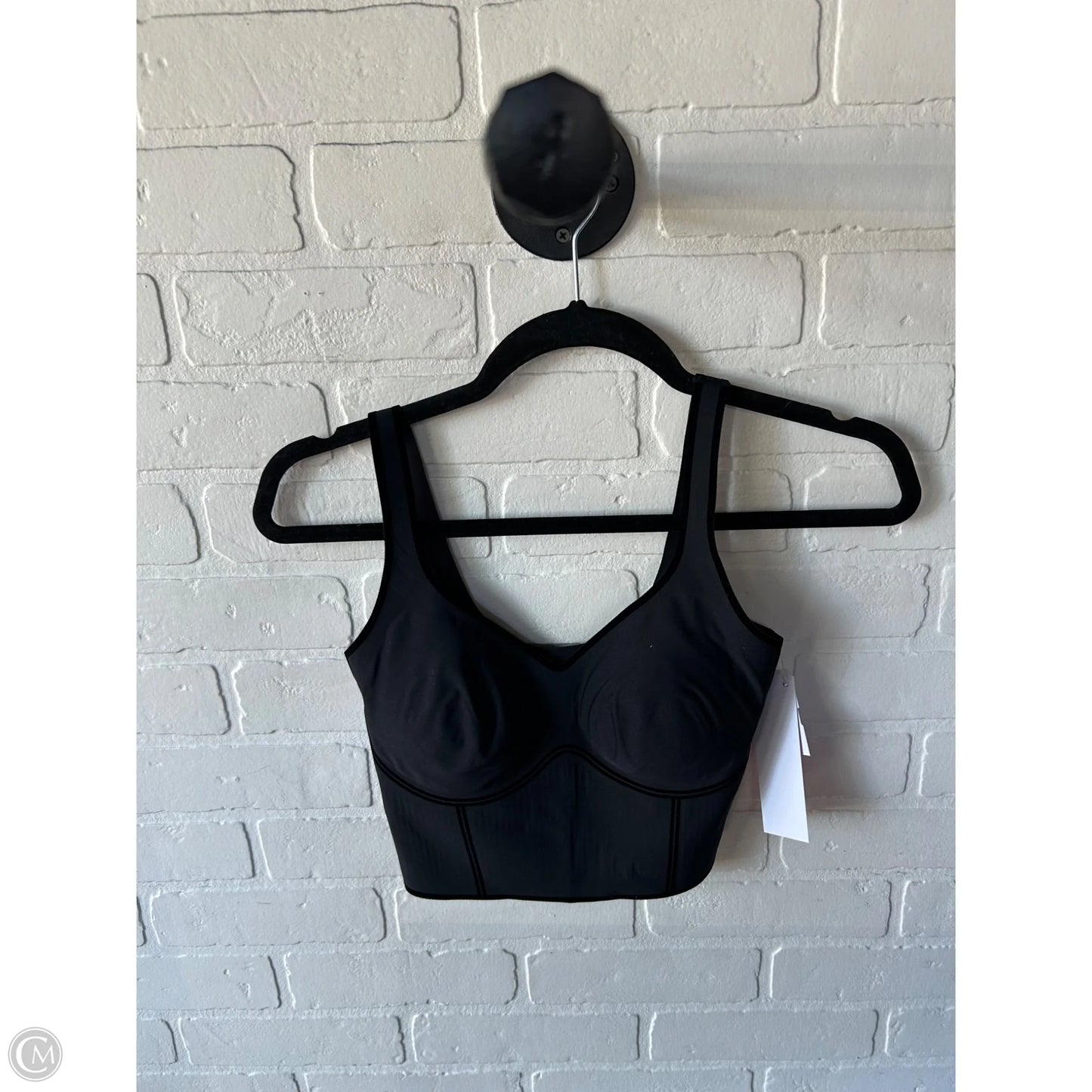 Athletic Bra By Cmc In Black, Size: S