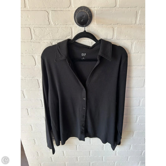 Sweater By Gap In Black, Size: Xl