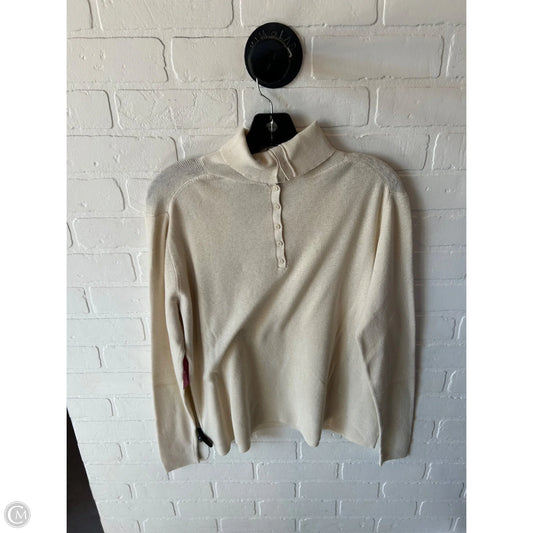 Sweater By Nili Lotan In Cream, Size: Xl