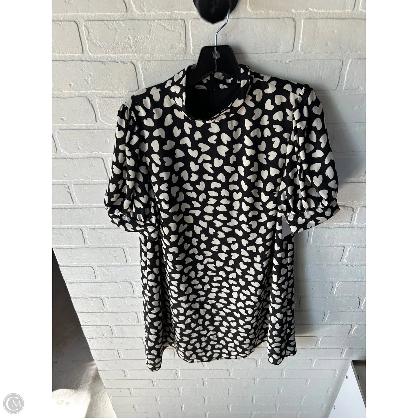 Dress Work By Ann Taylor In Black & Cream, Size: S