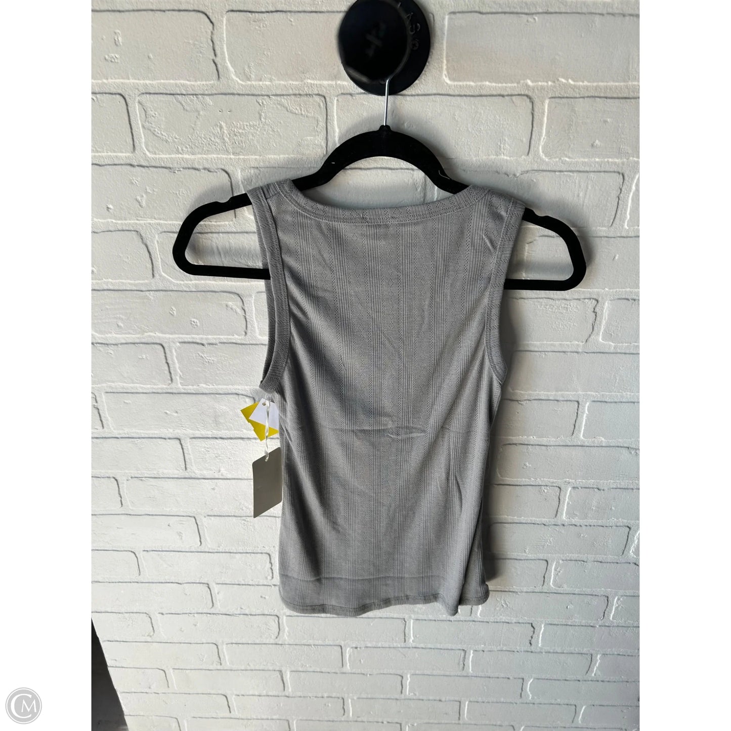 Top Sleeveless By La Miel In Grey, Size: S