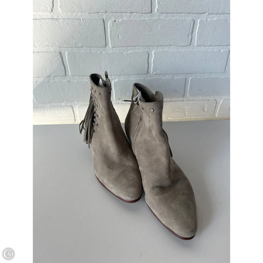 Boots Ankle Heels By Sam Edelman In Grey, Size: 6