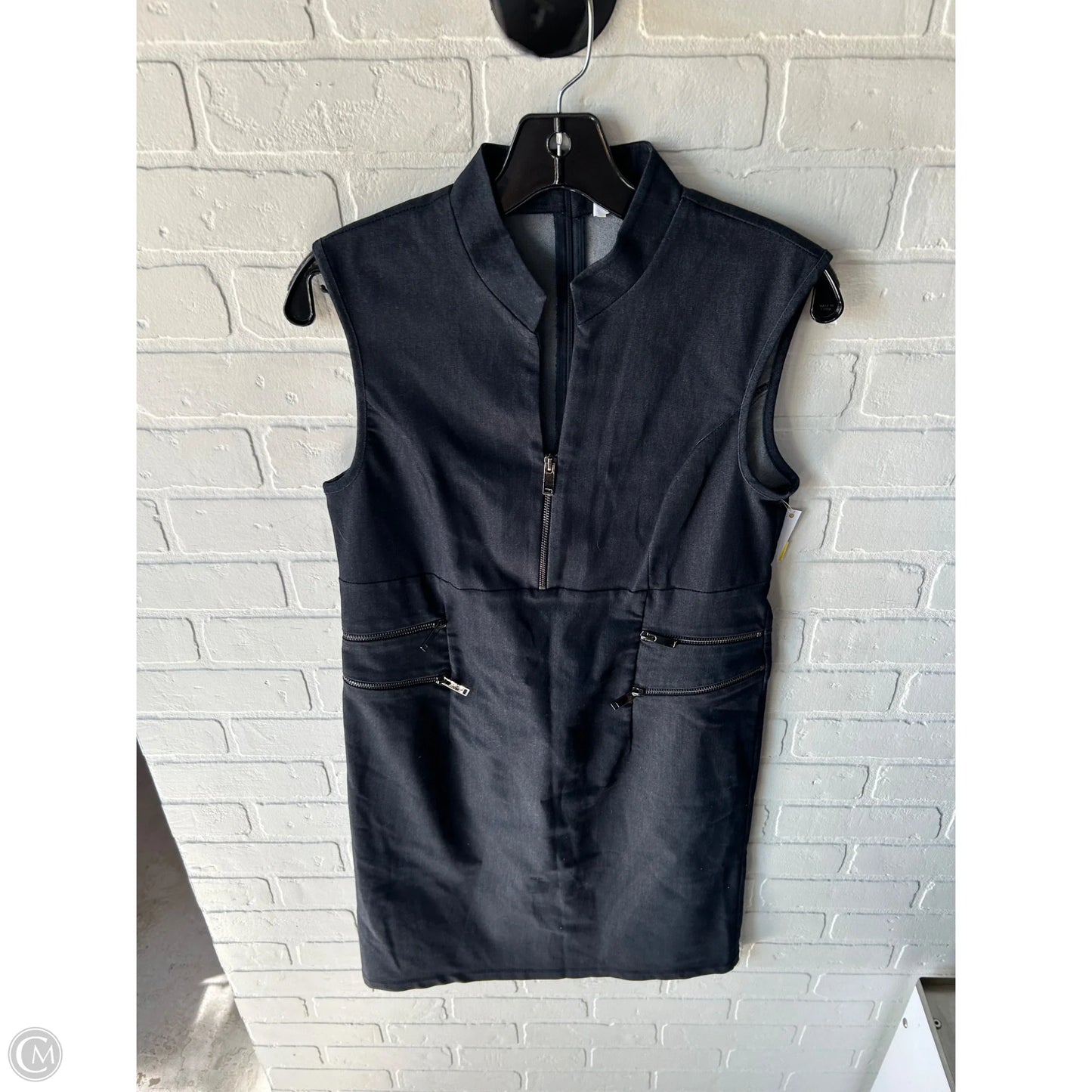 Dress Work By Clothes Mentor In Blue Denim, Size: S