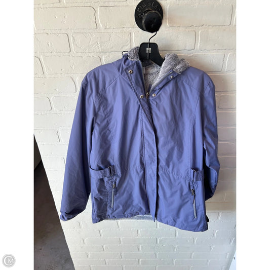 Coat Parka By Free Country In Purple, Size: M