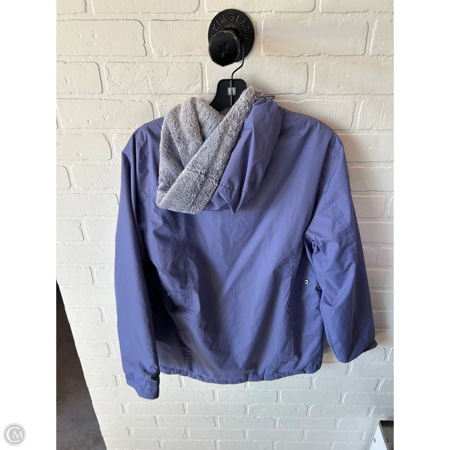 Coat Parka By Free Country In Purple, Size: M