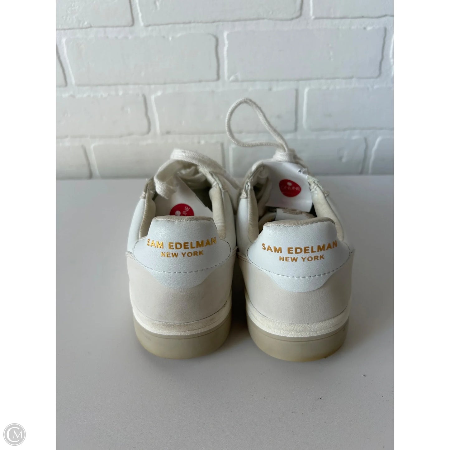 Shoes Sneakers By Sam Edelman In Cream & White, Size: 7.5
