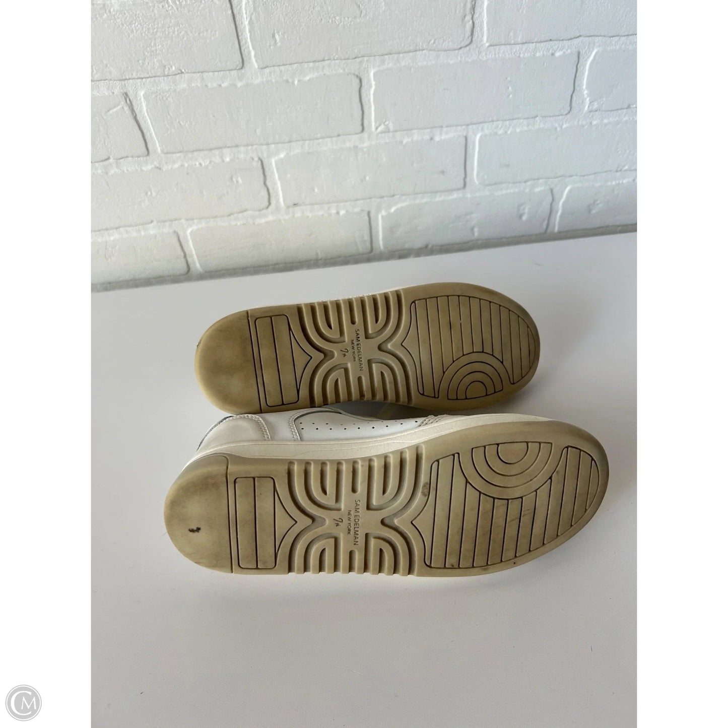 Shoes Sneakers By Sam Edelman In Cream & White, Size: 7.5