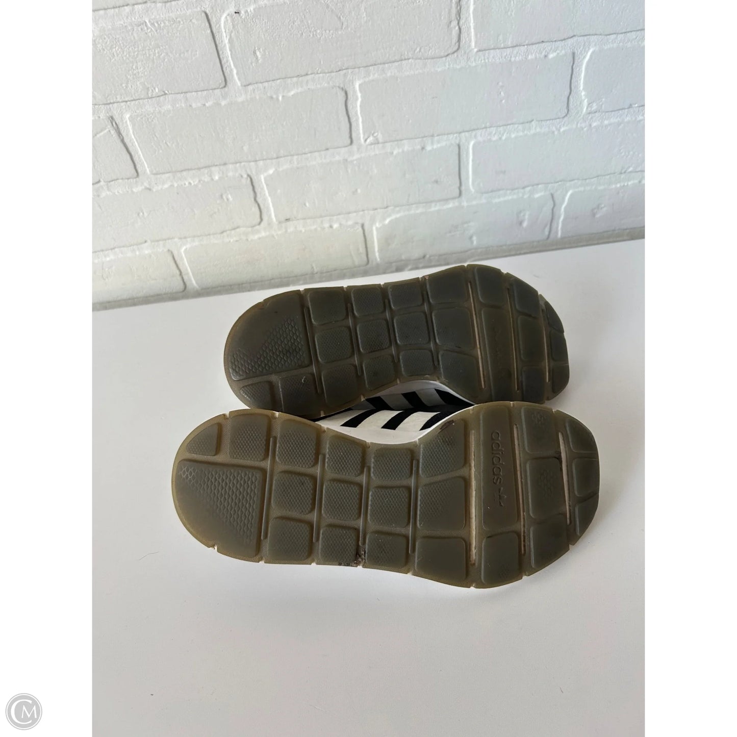 Shoes Athletic By Adidas In Black & White, Size: 7
