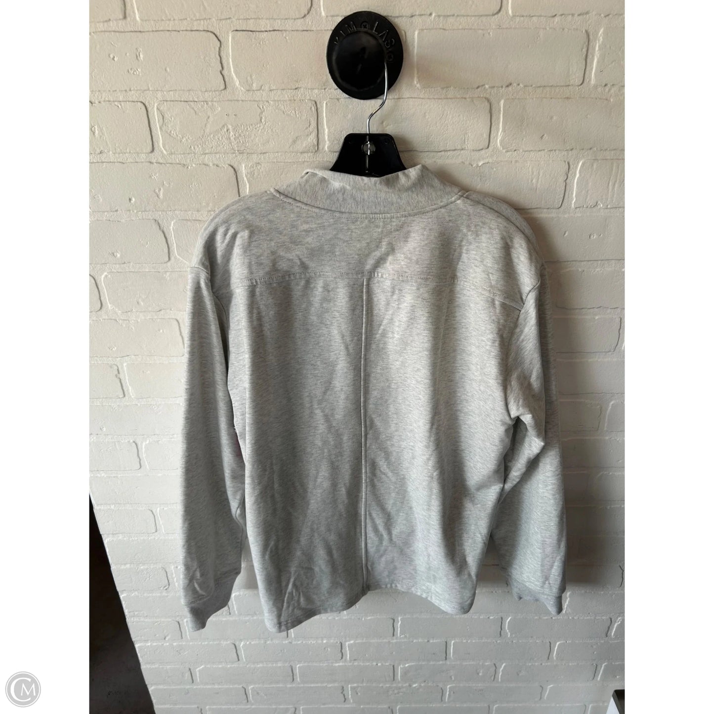 Sweatshirt Crewneck By Athleta In Grey, Size: M