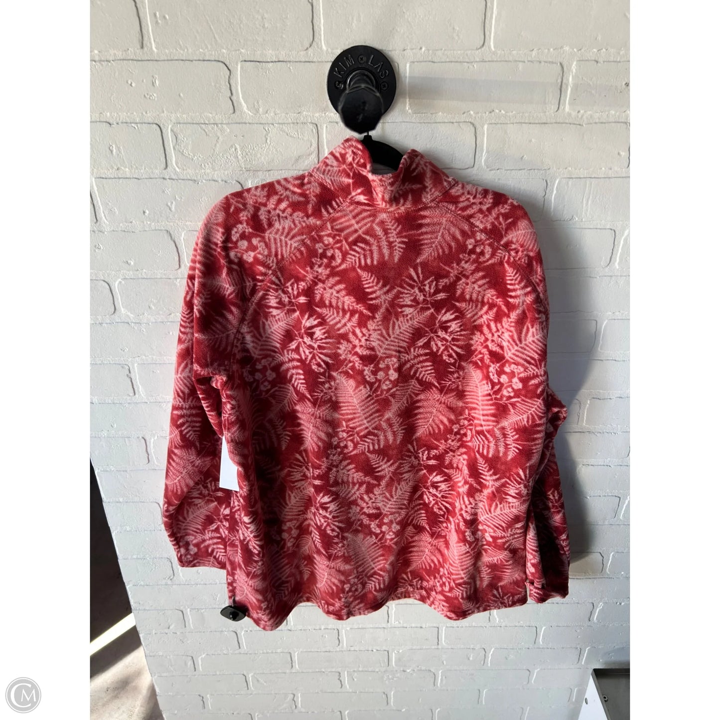 Jacket Fleece By Eddie Bauer In Red, Size: 3x