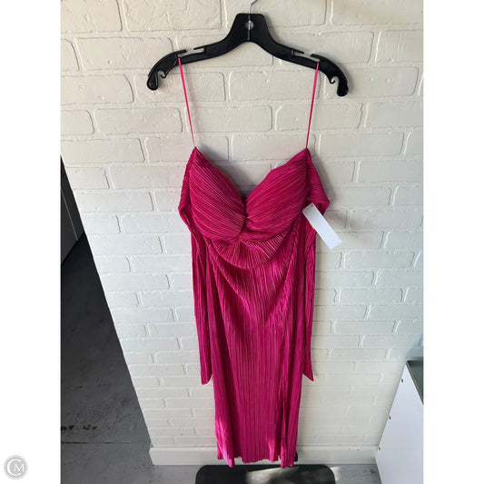 Dress Party Long By Fashion Nova In Pink, Size: 1x