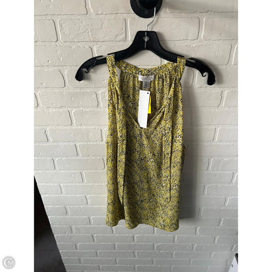 Top Sleeveless By Rachel Zoe In Black & Yellow, Size: Xl