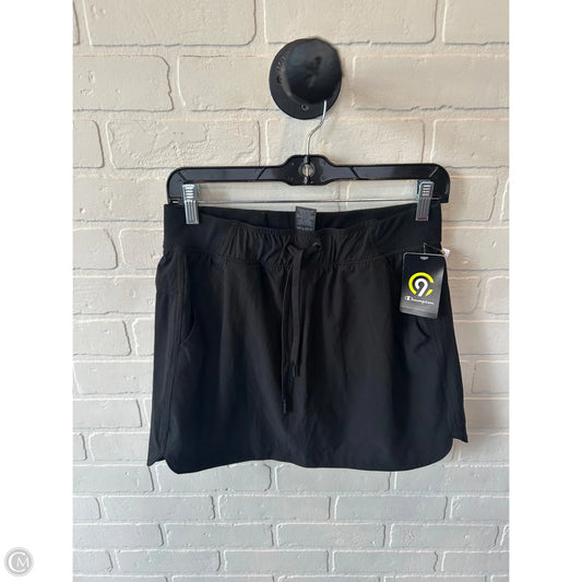 Athletic Skort By Champion In Black, Size: 4