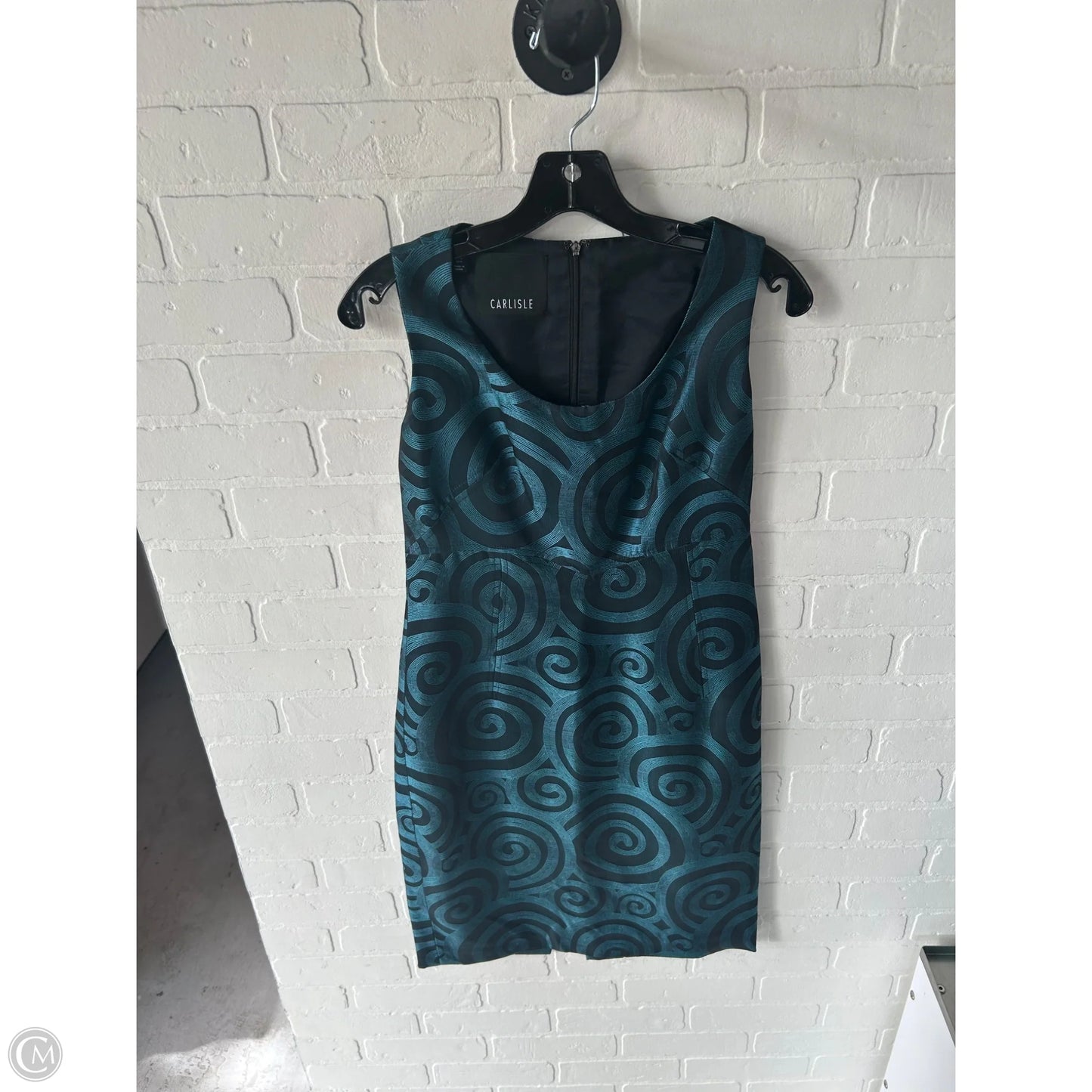 Dress Work By Carlisle In Black & Blue, Size: S