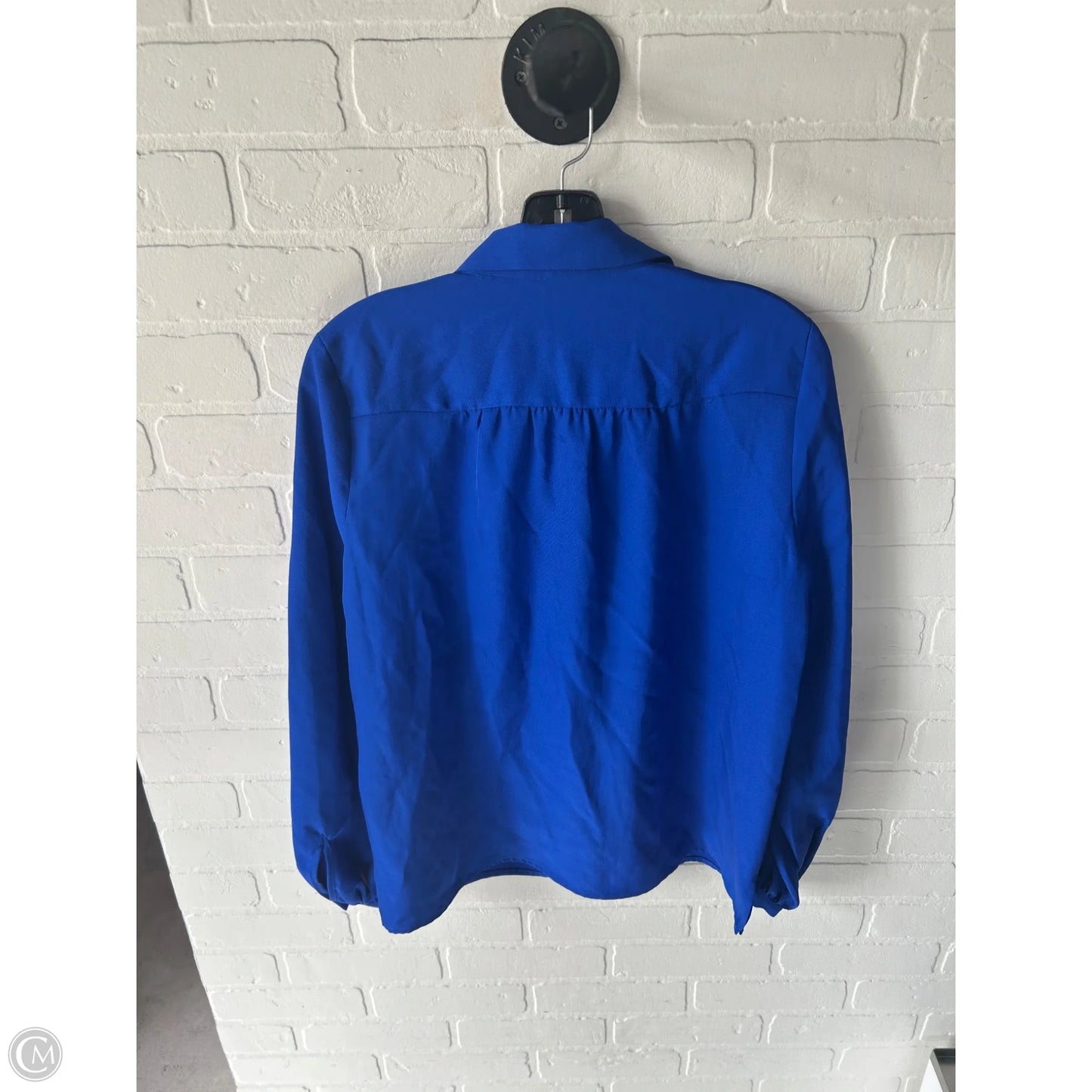 Top Long Sleeve By Express In Blue, Size: S